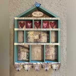 Joyful Nest by Demdaco shadow box small display for wall hanging.